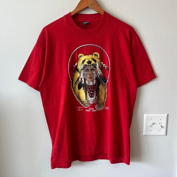 Other - Vintage John Grey Hawk Tee